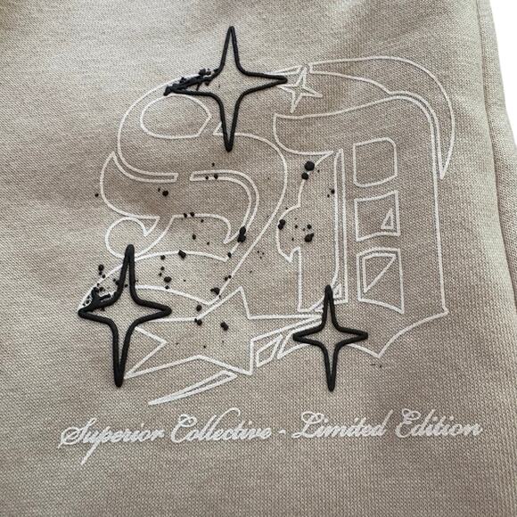 NWT Supply & Demand Tan Sweatpants YL SUJ18012 - Picture 4 of 8